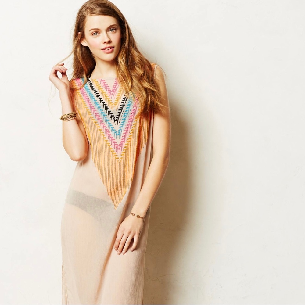 Mara Hoffman Beaded Riviera Coverup